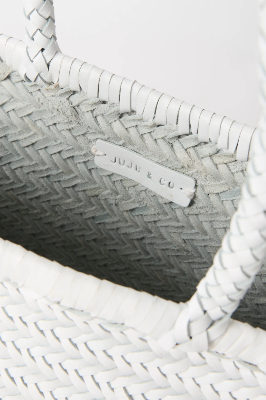 Ju Ju & Co Dune Basket | White