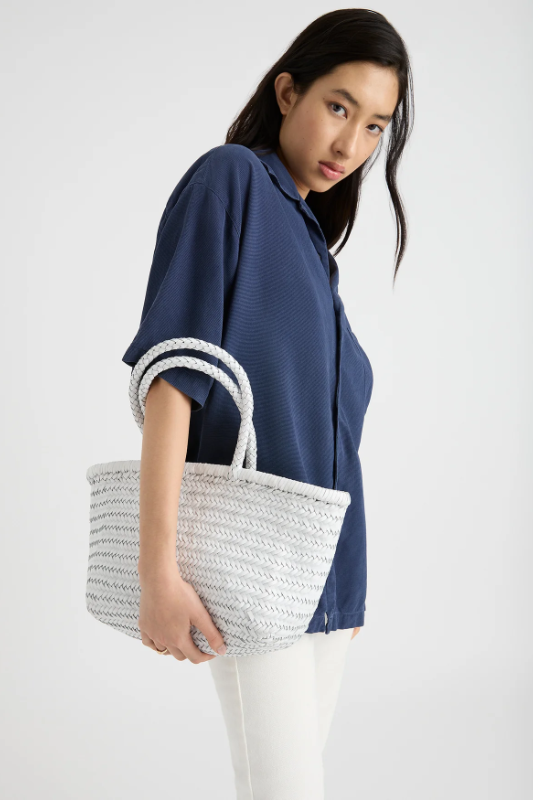 Ju Ju & Co Dune Basket | White