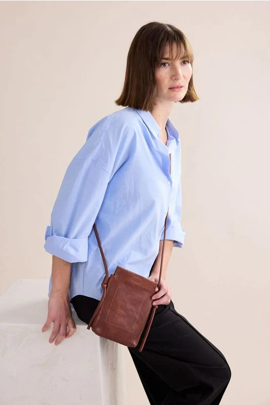 Ju Ju & Co Marina Pouch | Cognac