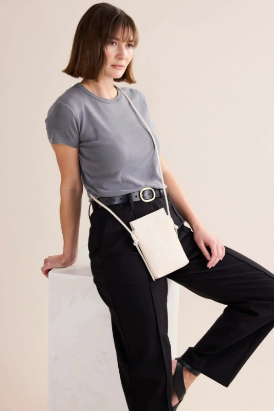 Ju Ju & Co Marina Pouch | Ivory