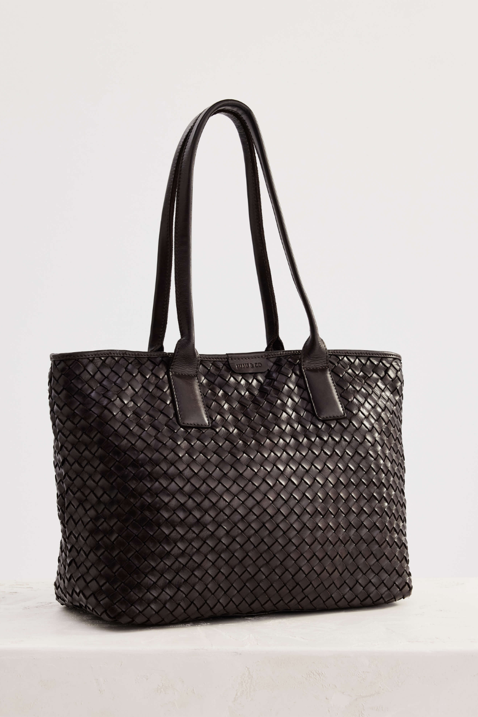 Ju Ju & Co Basque Tote Chocolate