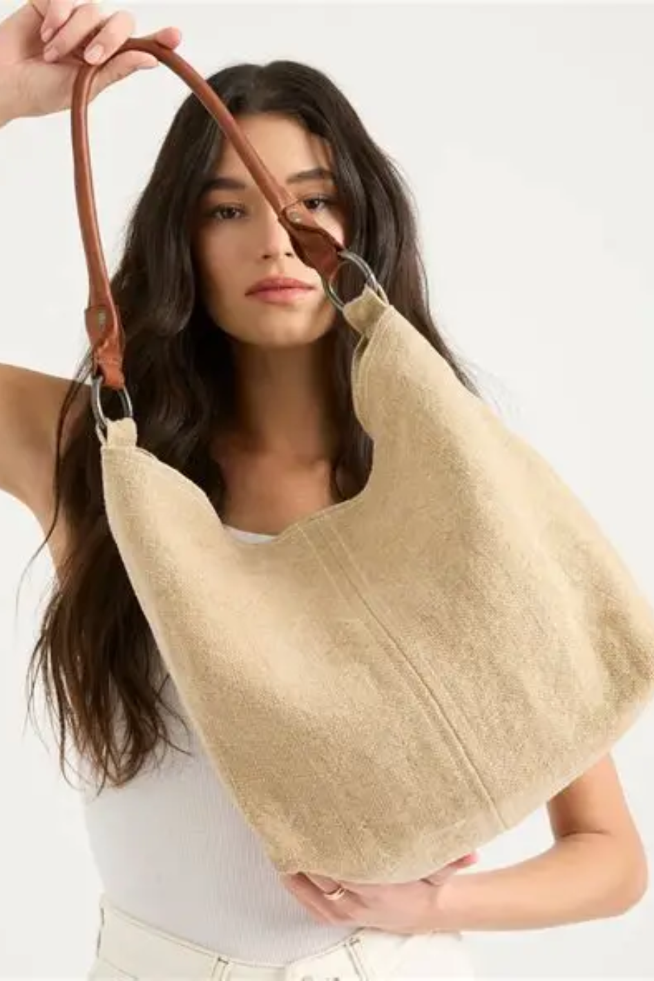 JUJU & CO Sunday Jute Slouchy Natural