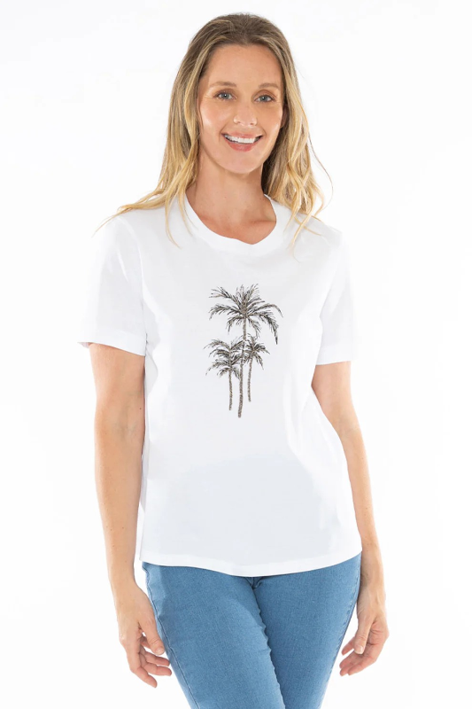 Jump Beaded Palm Tee