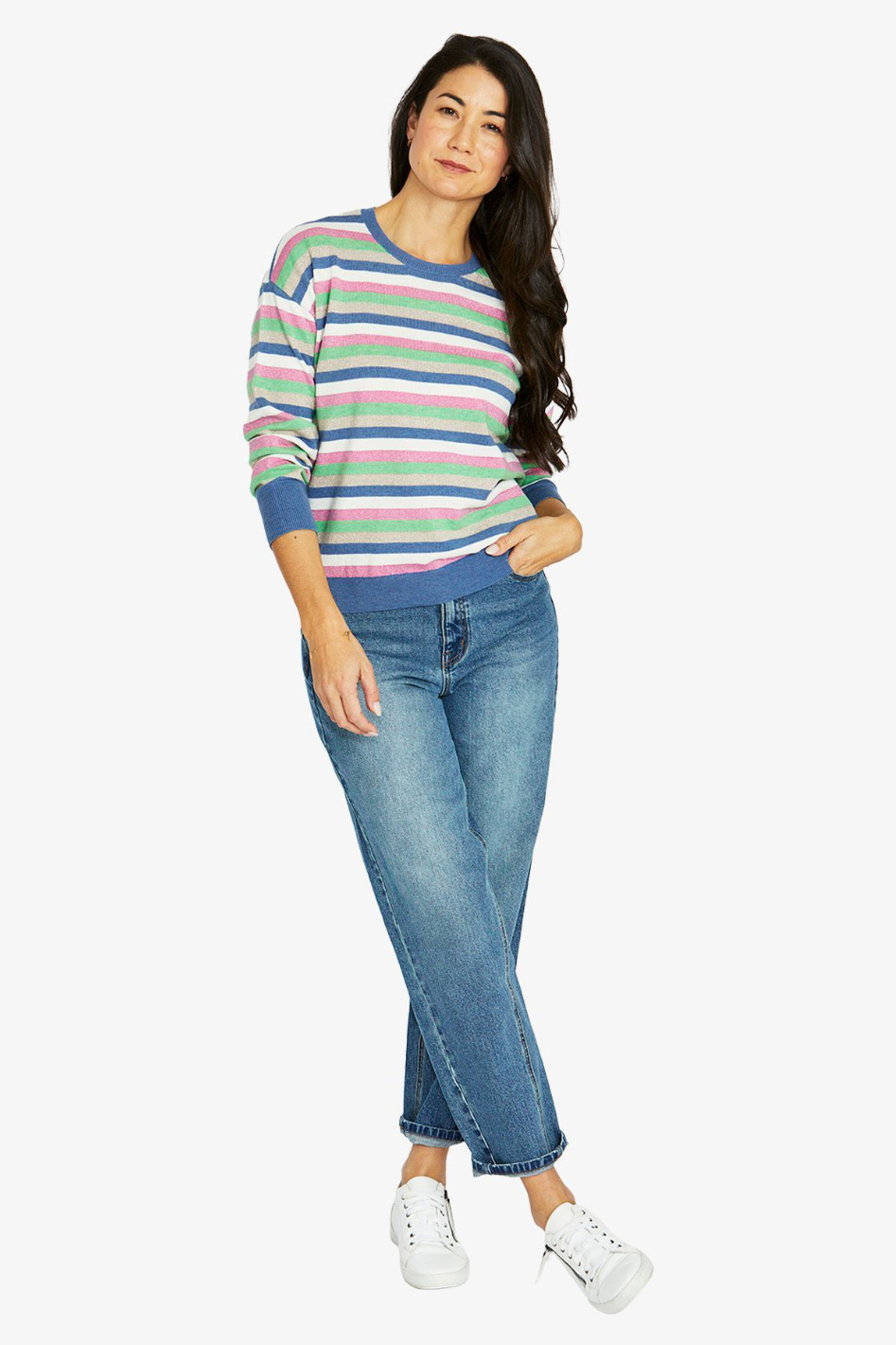 Jump Multi Stripe Pullover