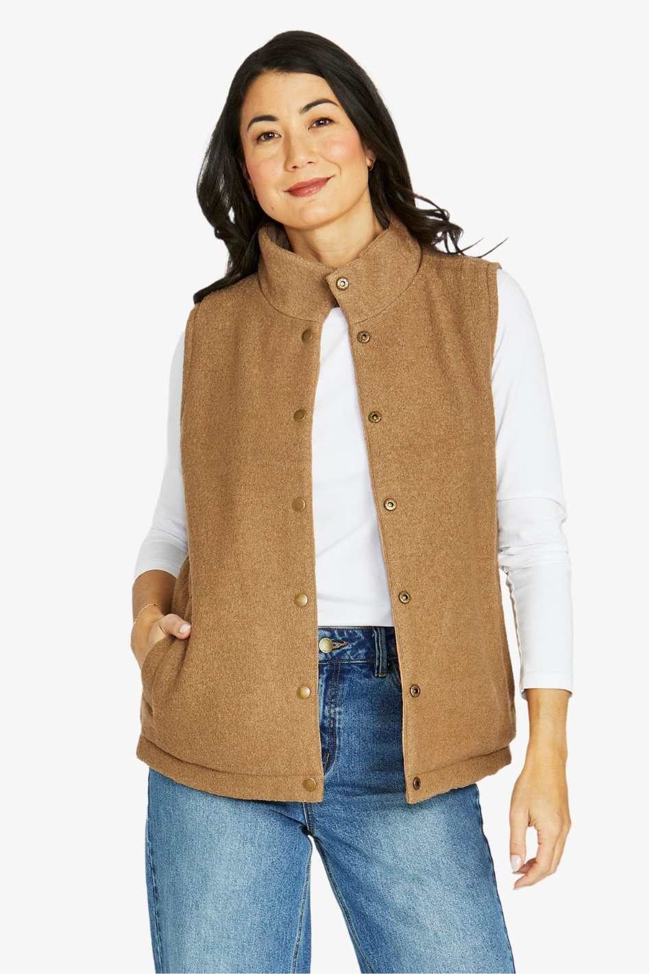 Jump Reversible Quilted Vest 