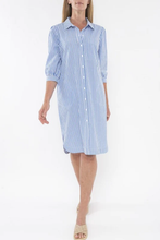 Load image into Gallery viewer, Jump Stripe Shirt Dress Unbelted
