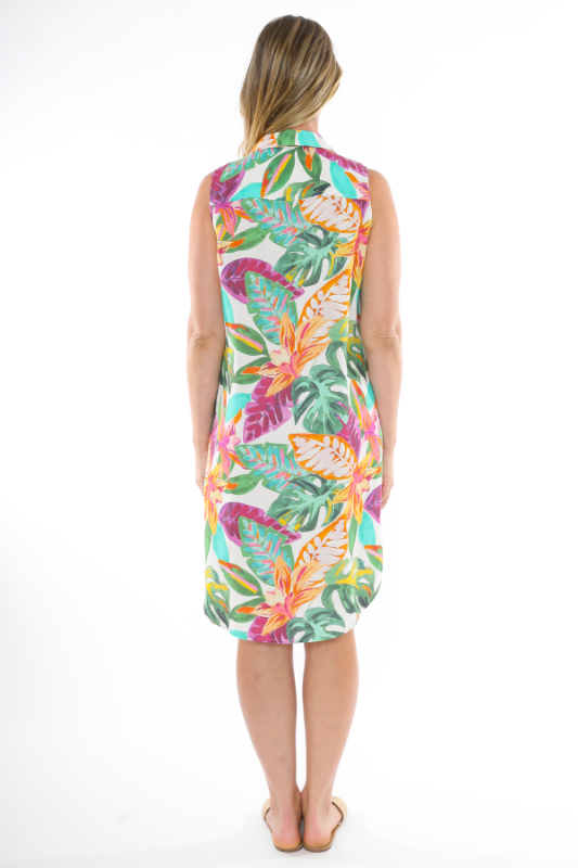 Jump Tropicana Sleeveless Dress