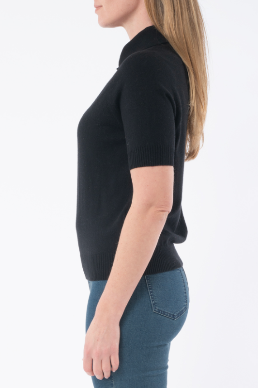 Jump Short Sleeve Zip Neck Polo