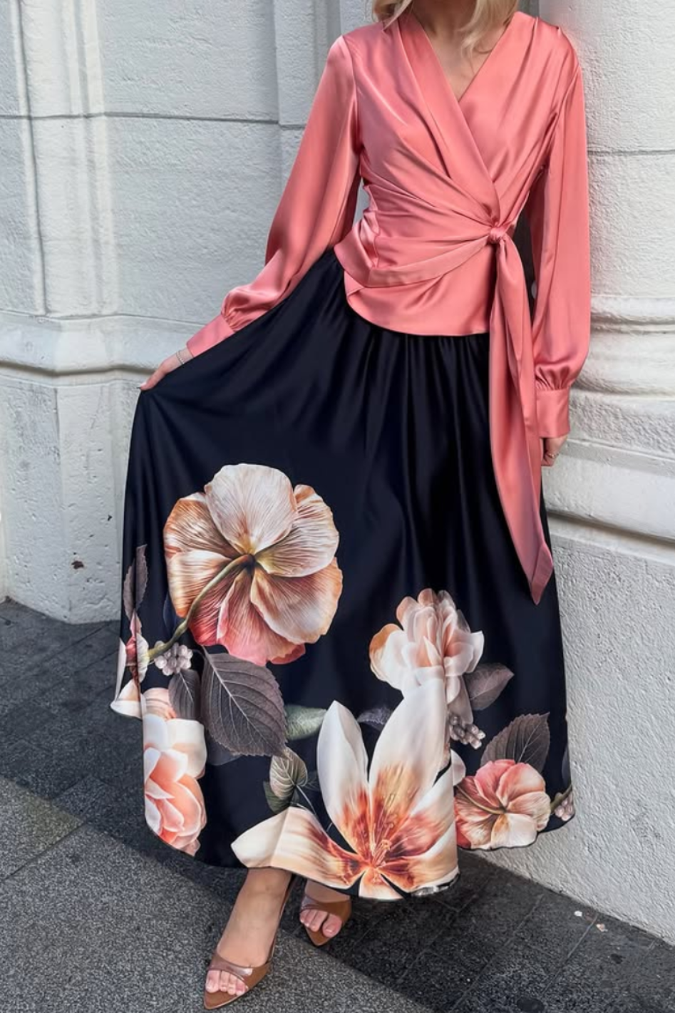 Karmamia Copenhagen Savannah Skirt | Maxi Blossom | 2188