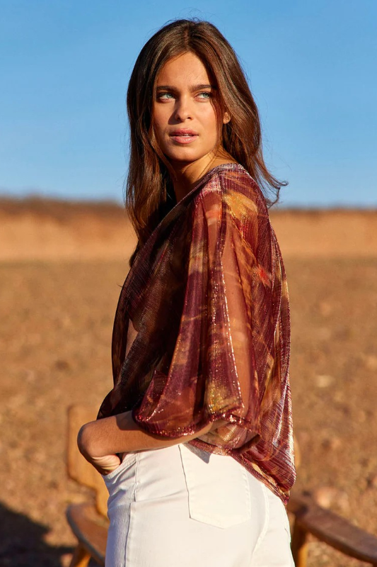Lauren Vidal Baya Tulle Bolero | Terra