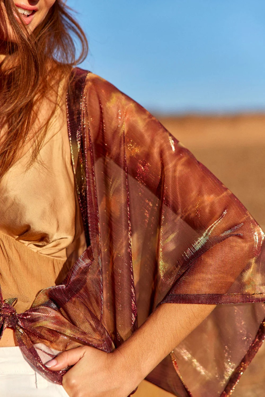 Lauren Vidal Baya Tulle Bolero | Terra