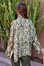 Load image into Gallery viewer, Lauren Vidal Karl Printed Kimono in Cactus
