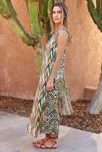 Load image into Gallery viewer, Lauren Vidal Riza Print Dress in Cactus
