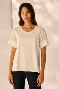 Lania the Label Alby Top | Ivory