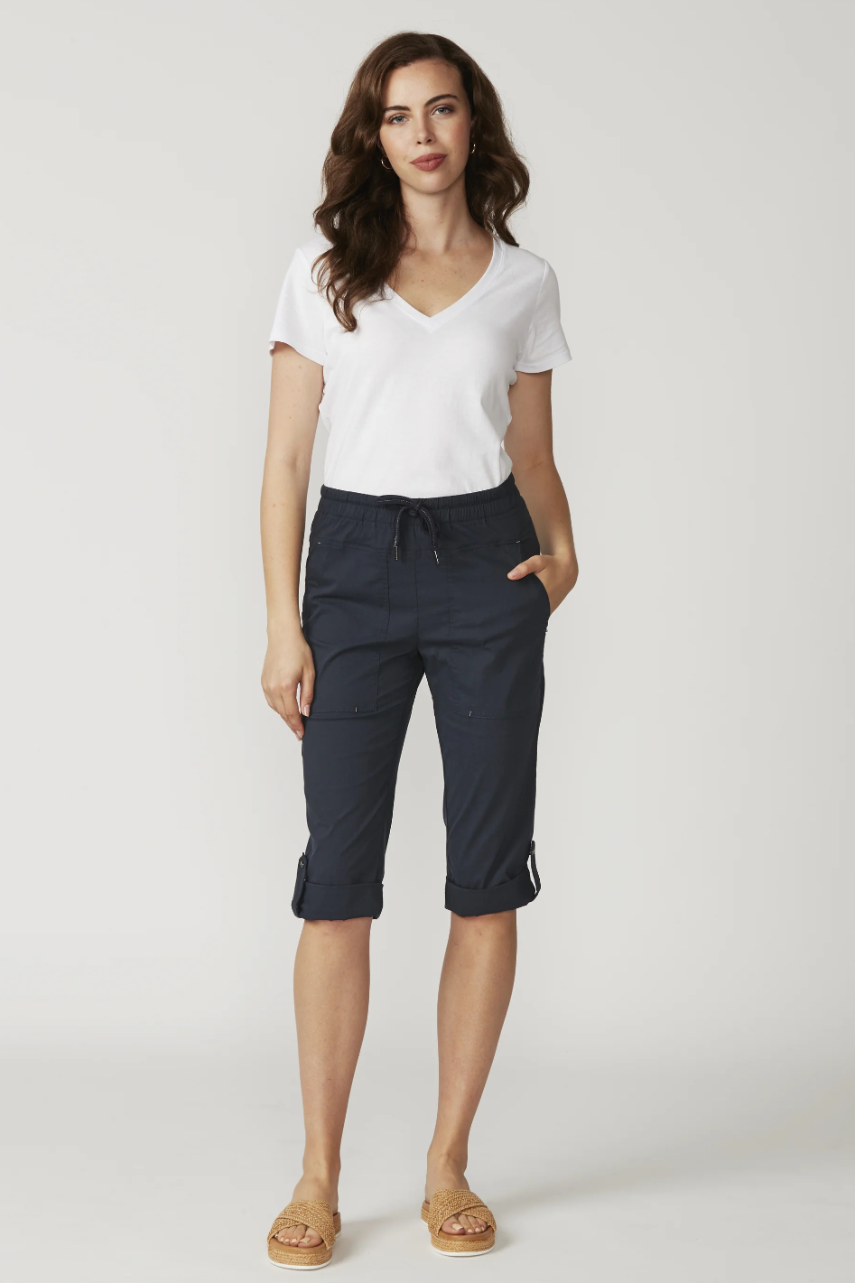 Lania The Label LTL Cargo Short in Navy