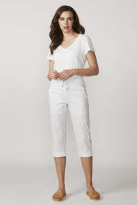 Lania The Label LTL Cargo Short | White | 2987