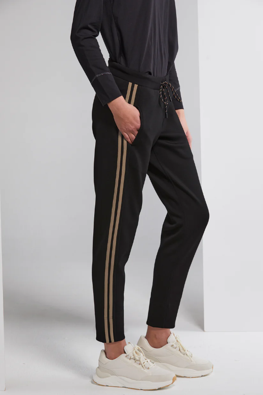 Lania The Label Chiara Jogger with Black and Tan Detail