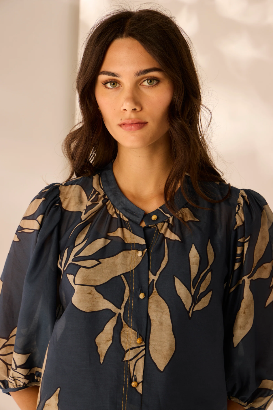 Lania the Label Chino Shirt in Steel 