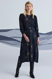 Lania The Label Crown Dress | Crown Print