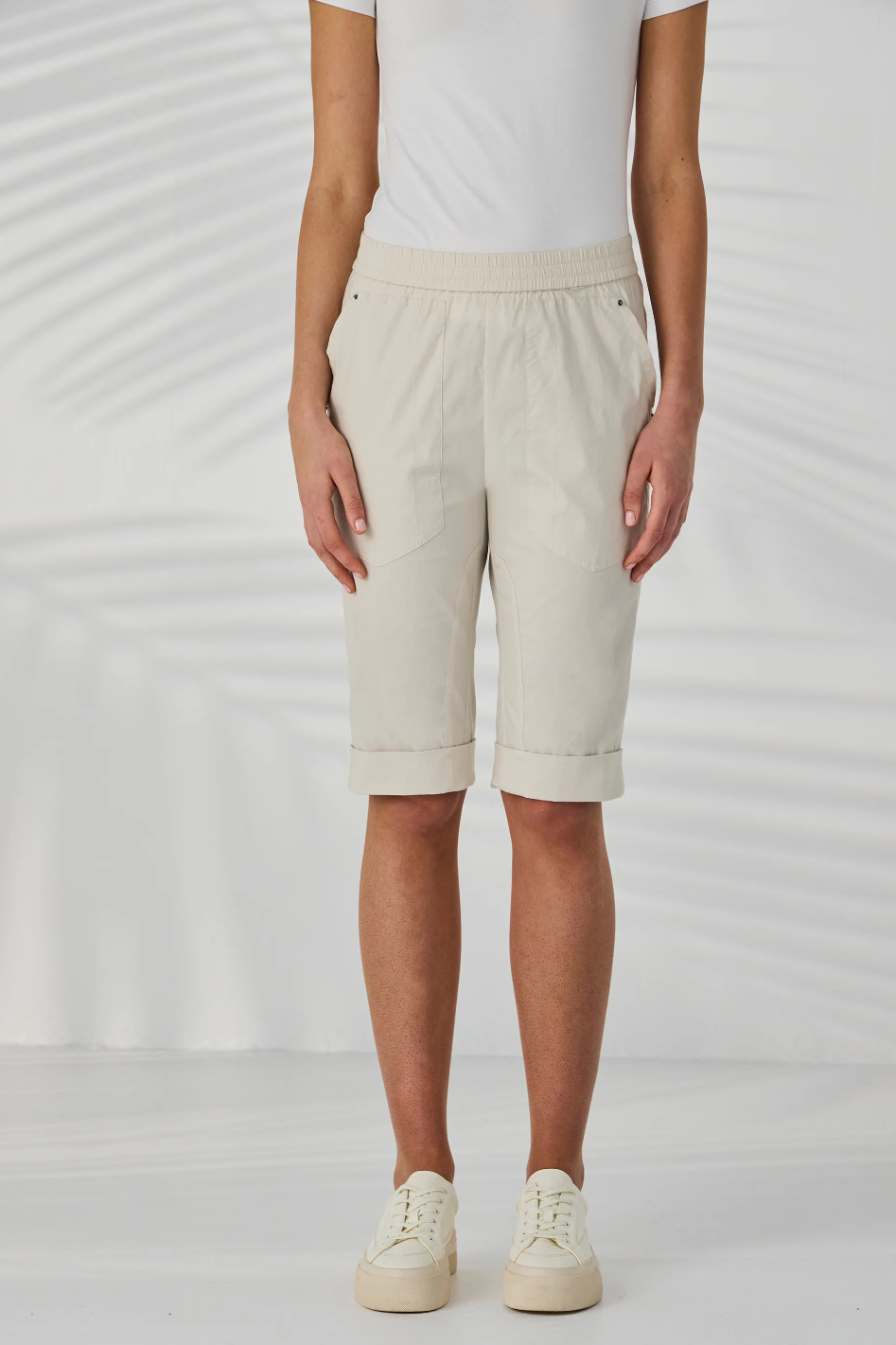 Lania the Label LTL Cuffed Short | Almond | 2790