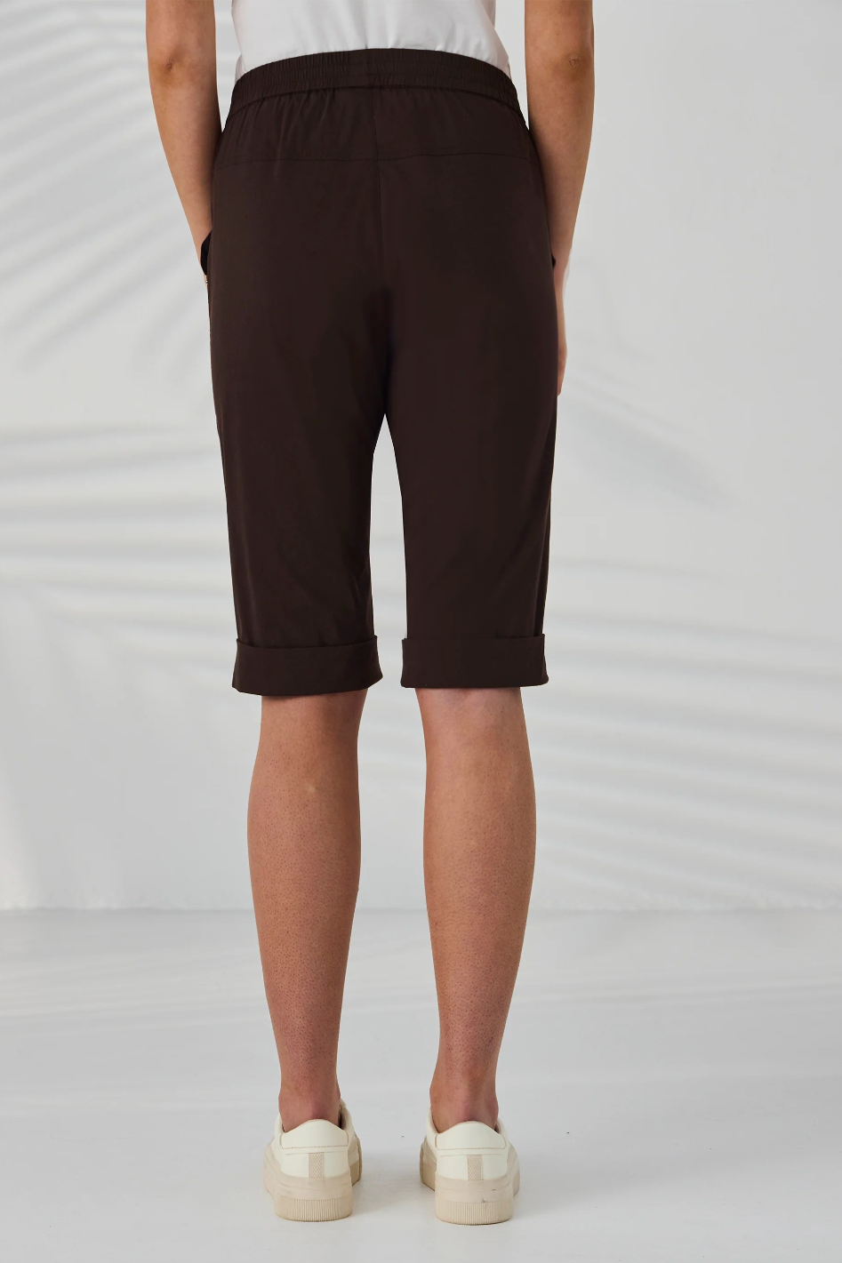 Lania the Label LTL Cuffed Short in Cocoa