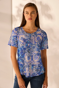 Lania The Label Porto Top | Porto Print | 3886