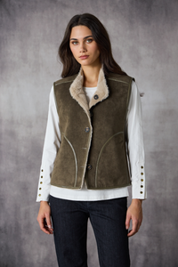 Lania The Label Aspen Vest | Khaki | 3964