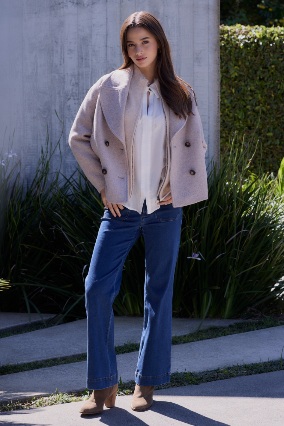 Lania the Label Chrome Jean in Indigo