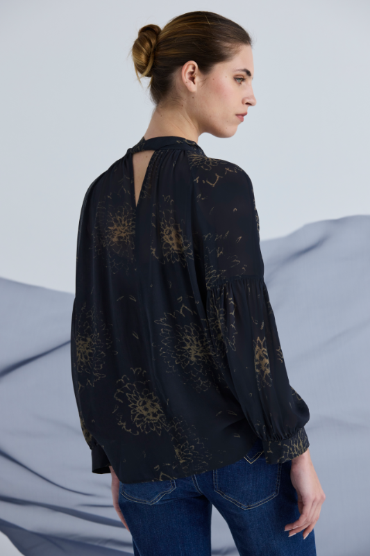 Lania the Label Crown Top | Crown Print