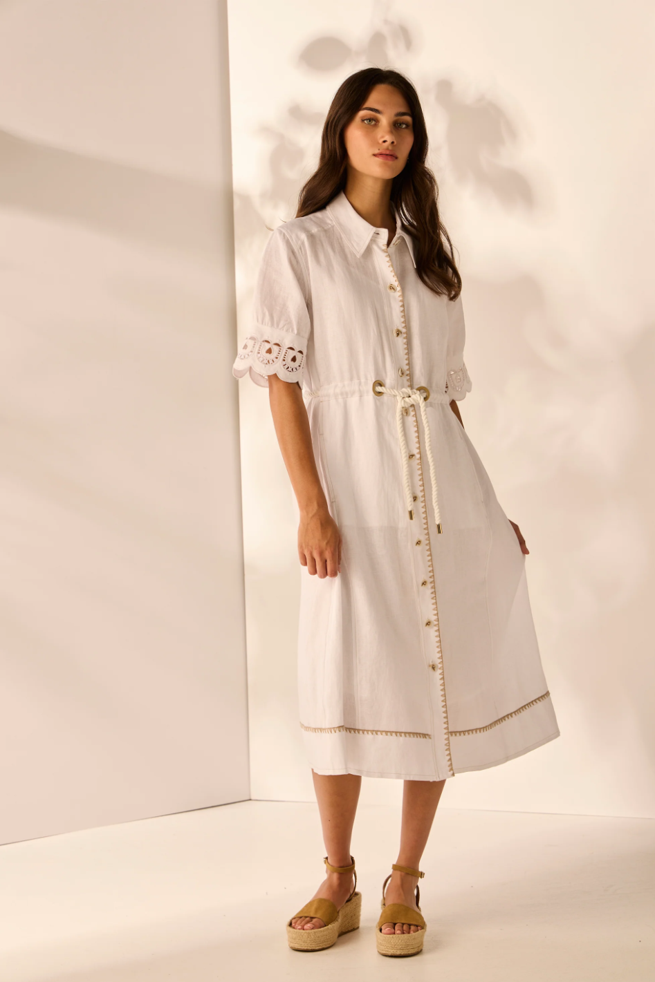 Lania The Label Eliza Dress in White