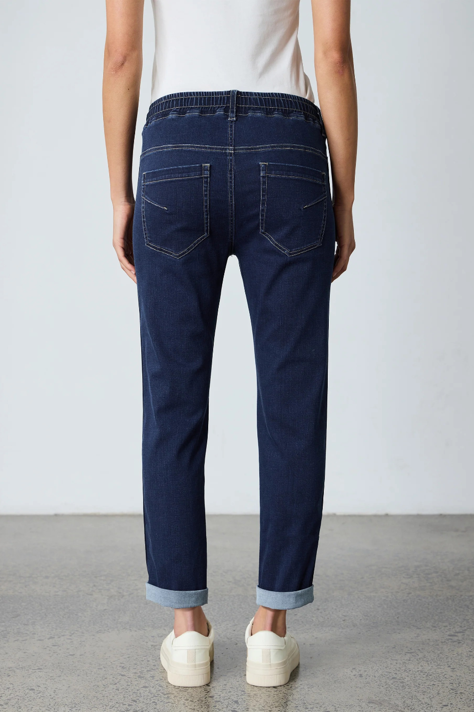 Lania the Label LTL Boyfriend Jean in Indigo