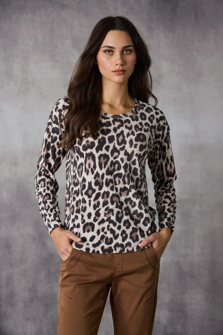 Lania the Label Panther Top | Panther Print | 3903