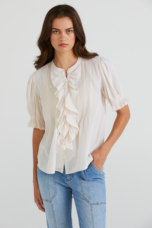 Lania Heather Shirt | Natural