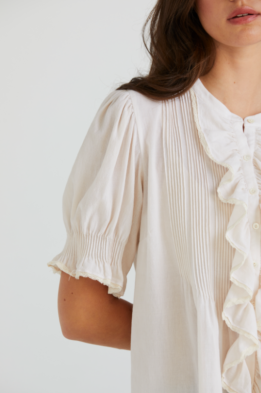 Lania Heather Shirt | Natural