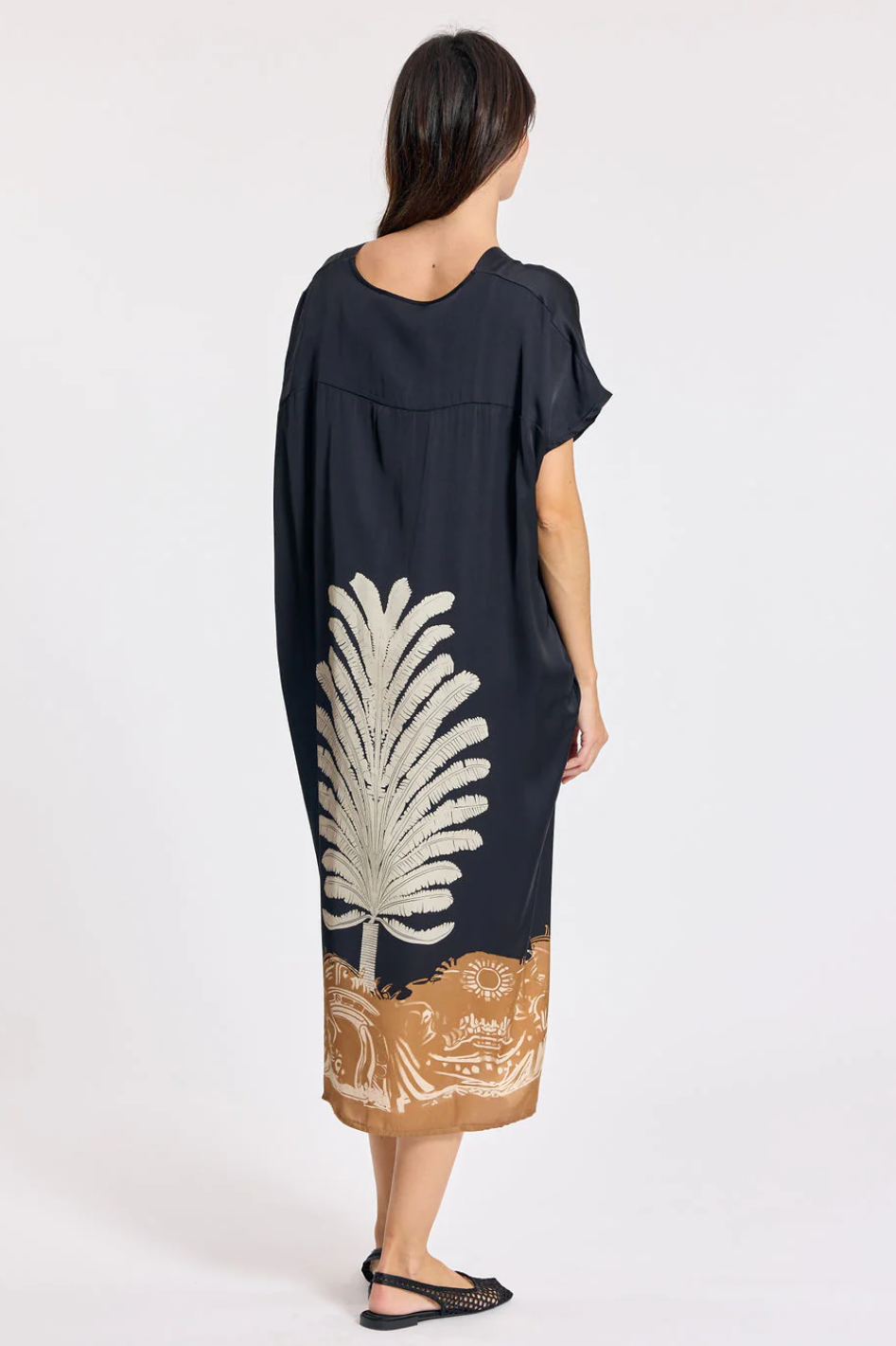 Lauren Vidal Ambra Printed Caftan