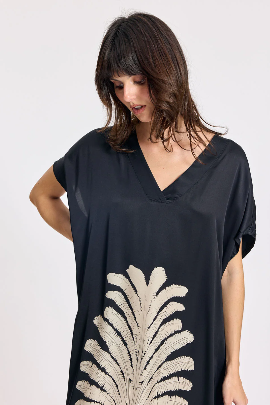 Lauren Vidal Ambra Printed Caftan