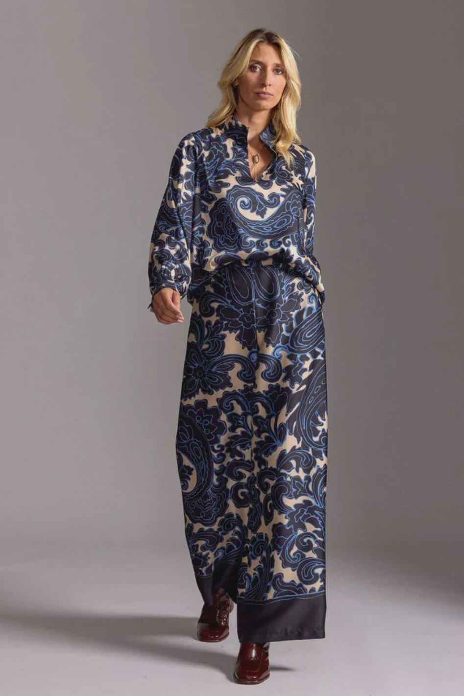 Lauren Vidal Andy Pants in Blue