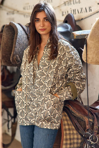 Lauren Vidal Bic Quilted Jacket | Palm