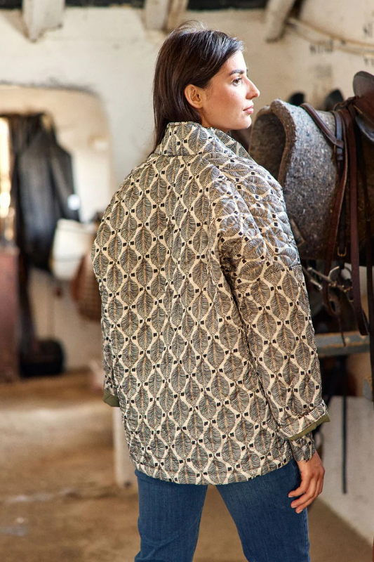 Lauren Vidal Bic Quilted Jacket | Palm