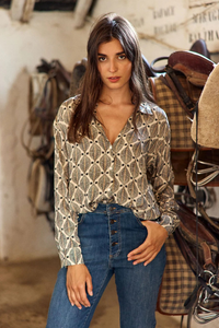 Lauren Vidal Bold Printed Shirt | Palm
