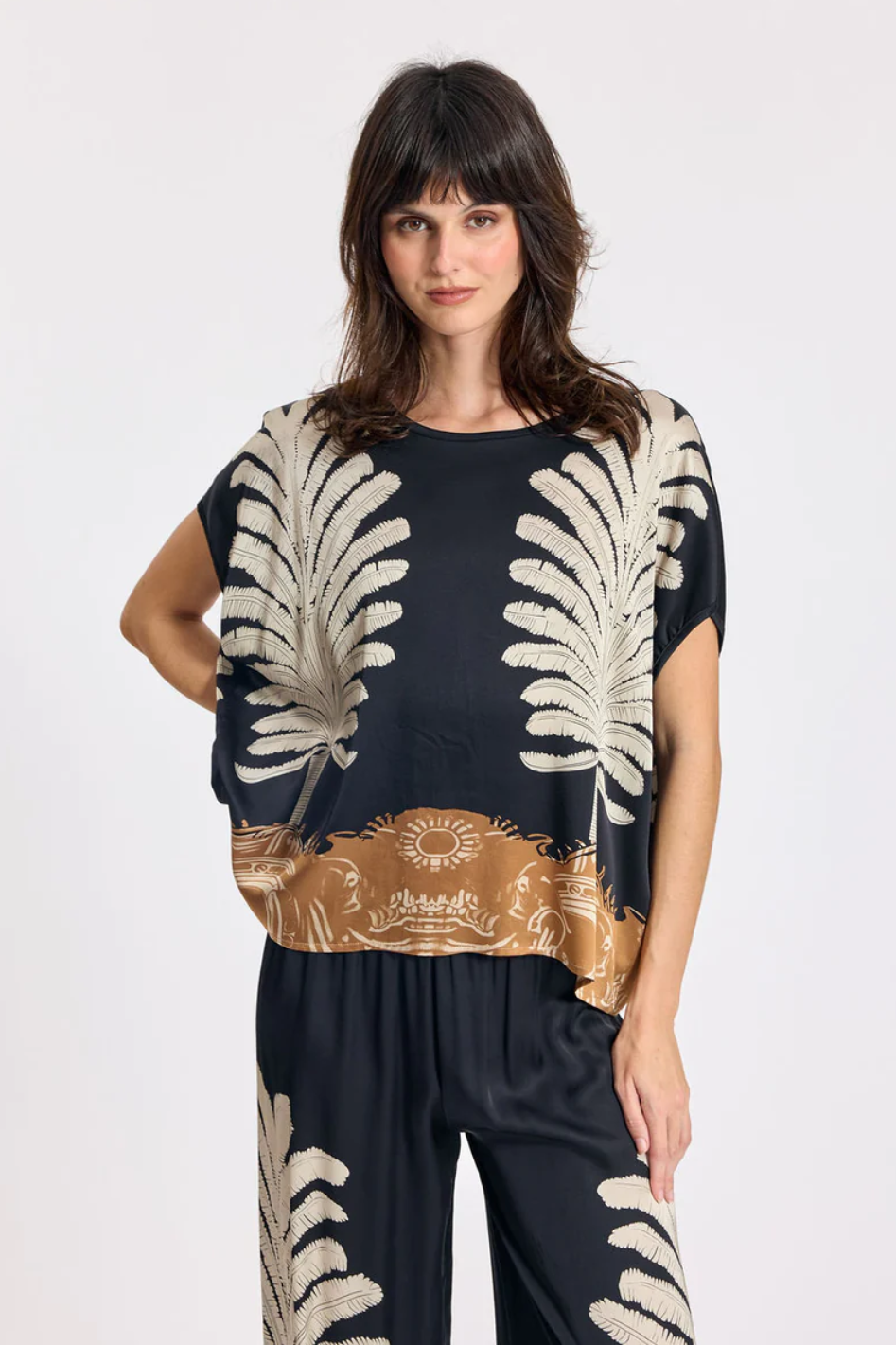 Lauren Vidal Cara Tie Top