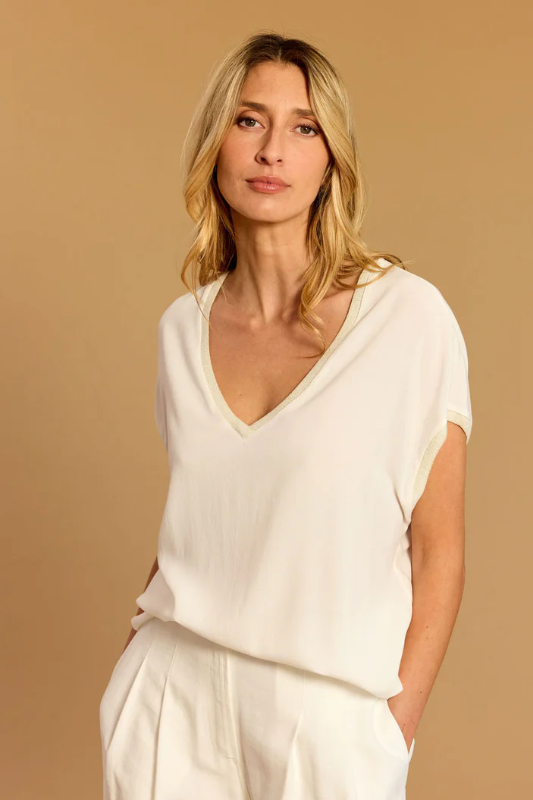 Lauren Vidal Jeff Oversized T-Shirt | Ecru