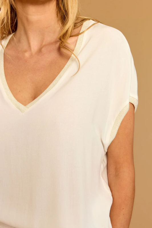 Lauren Vidal Jeff Oversized T-Shirt | Ecru