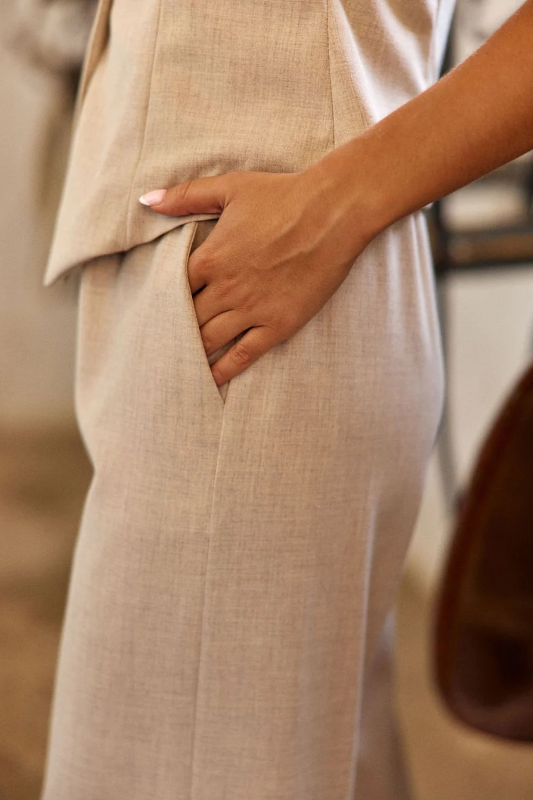 Lauren Vidal Luca Fluid Pants | Grege