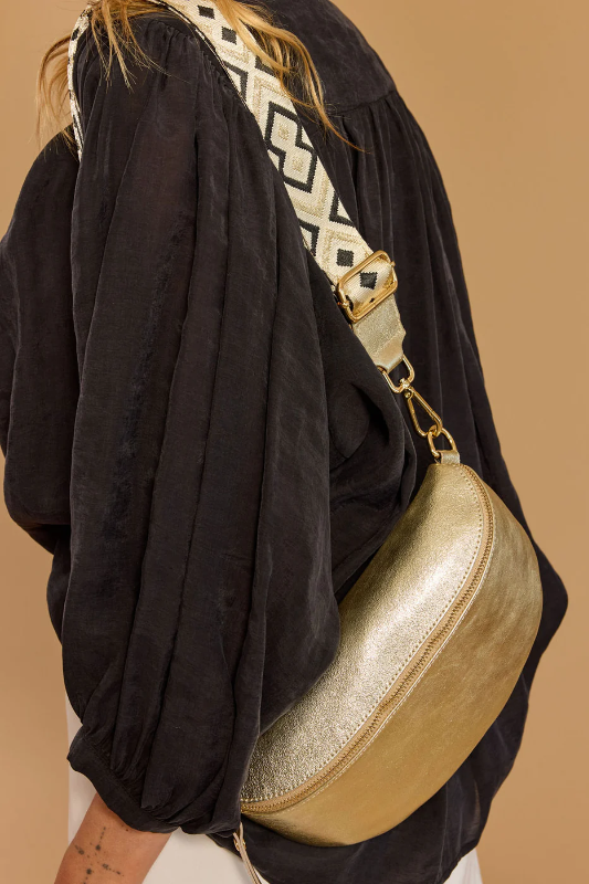 Lauren Vidal Large Tily Bag | Gold