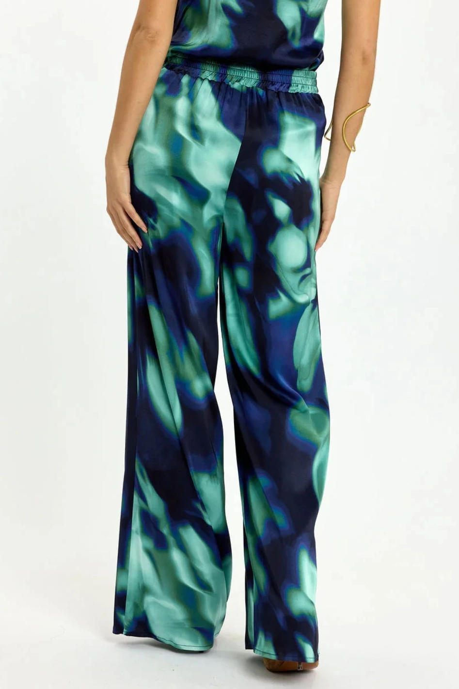 Lauren Vidal Yuka Fluid Printed Pant 