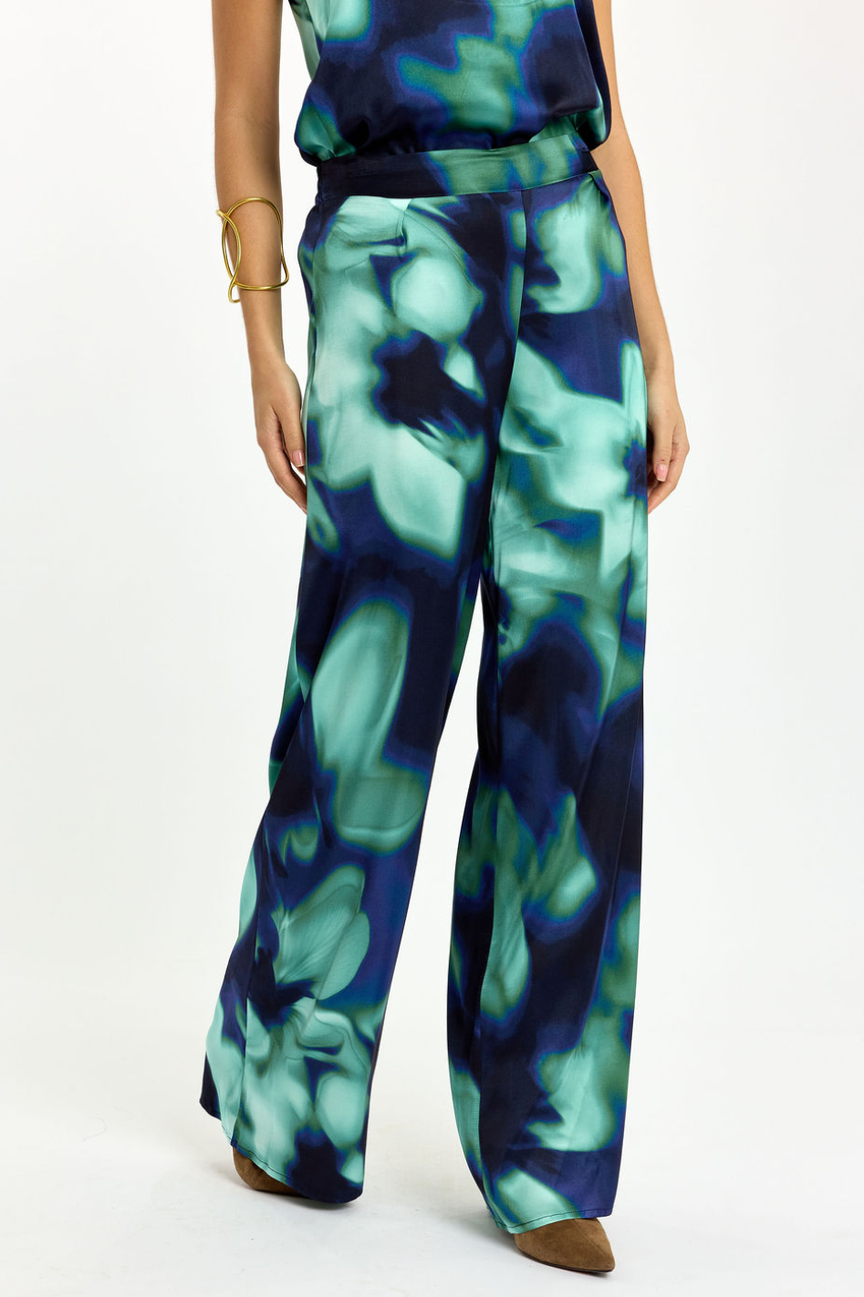 Lauren Vidal Yuka Fluid Printed Pant 