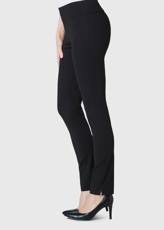 Lisette Kathryne Fabric Slim Pants | 31inch | Black