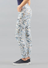 Load image into Gallery viewer, Lisette Slim Pant w pockets | 30inch | Periwinkle Print
