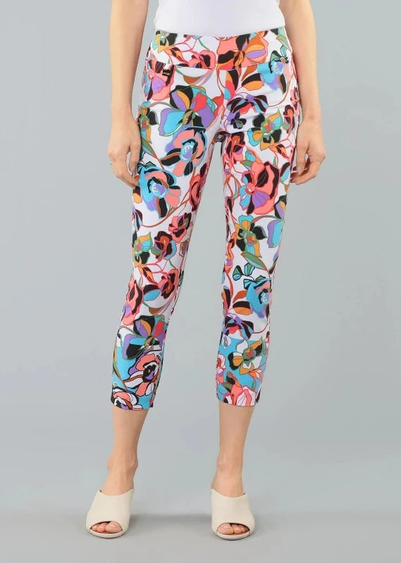 Lisette Thinny Crop Pant in Monticello Print